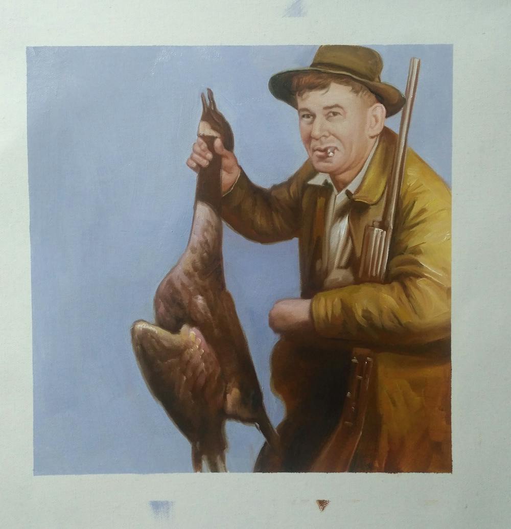 Artist-Rendered Painting