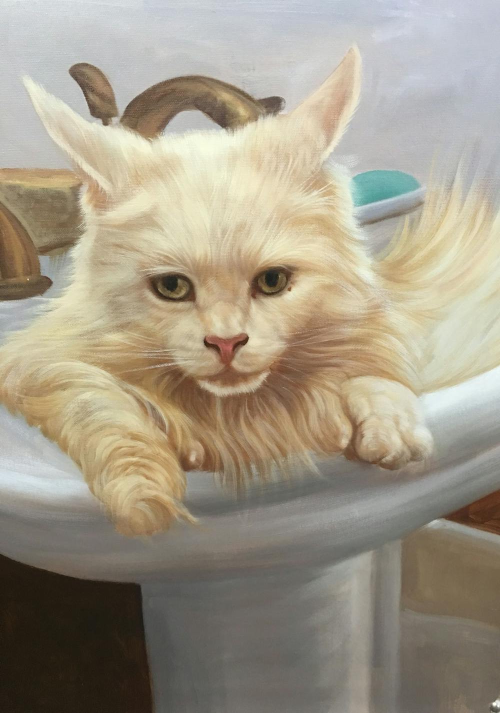 Artist-Rendered Painting