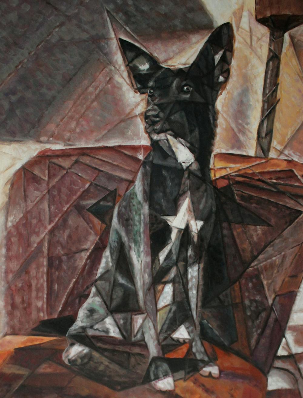 Artist-Rendered Painting