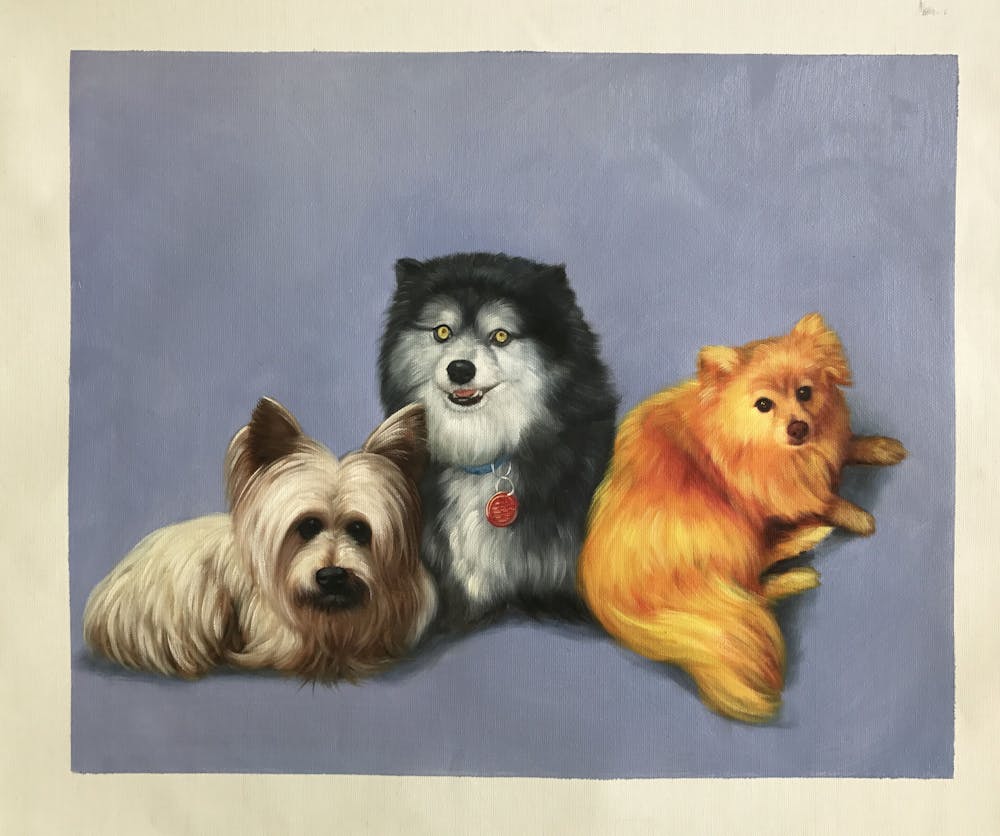 Artist-Rendered Painting