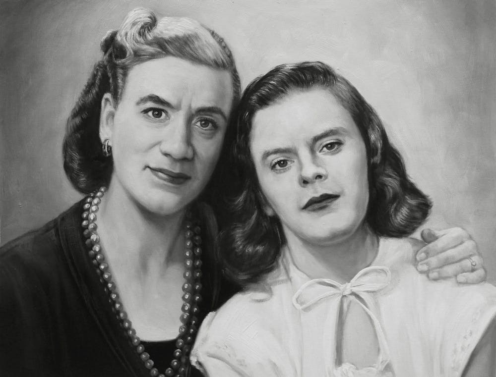 Artist-Rendered Painting