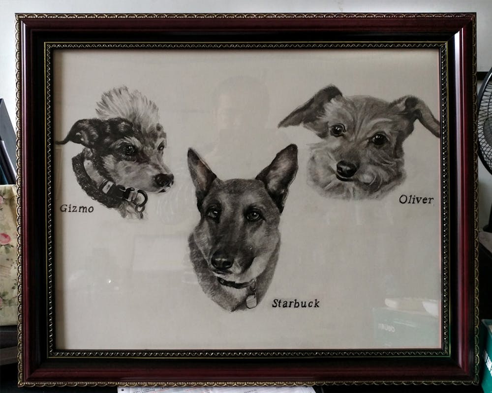 Artist-Rendered Painting