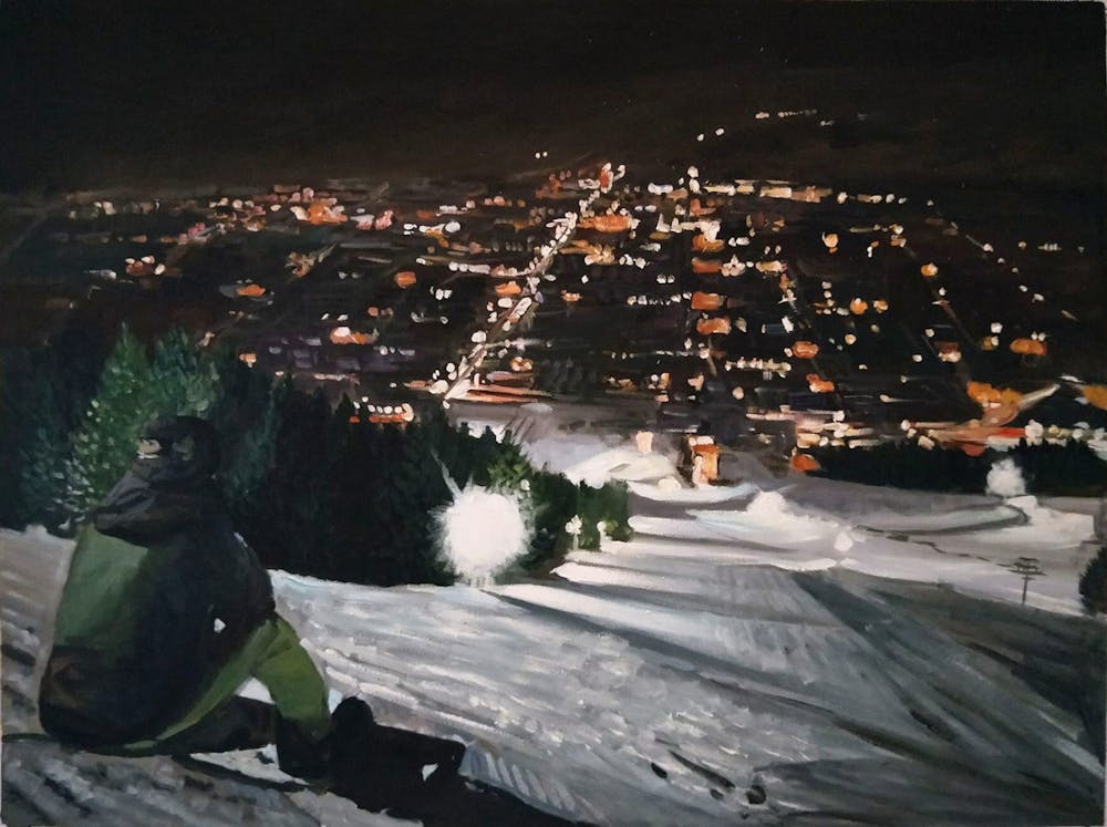 Artist-Rendered Painting