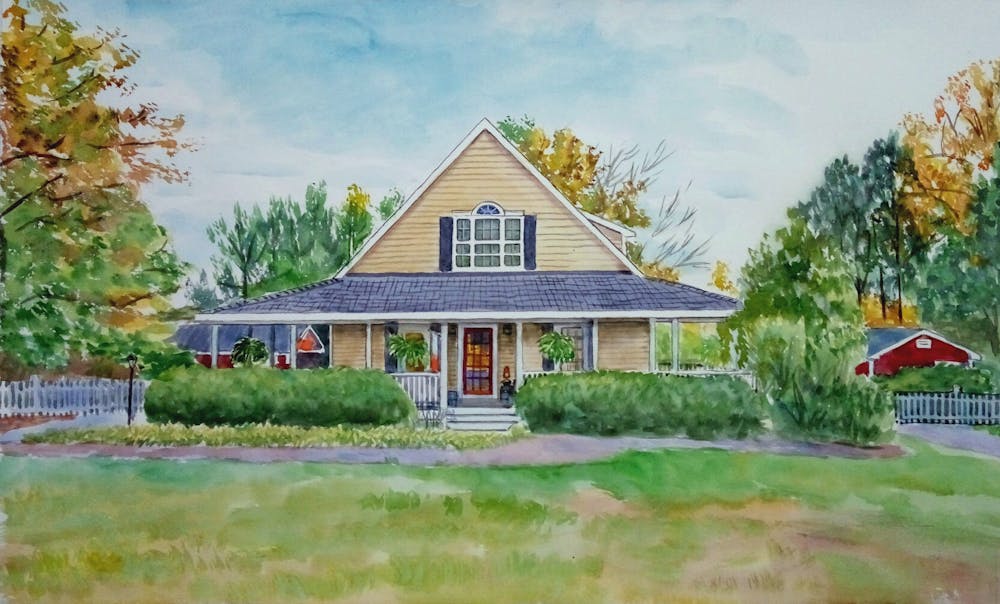 Artist-Rendered Painting