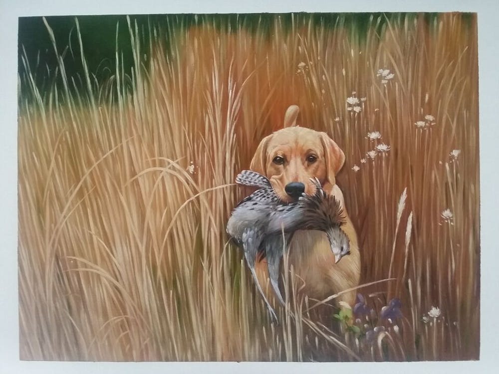 Artist-Rendered Painting