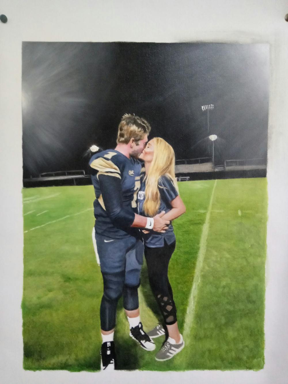 Artist-Rendered Painting