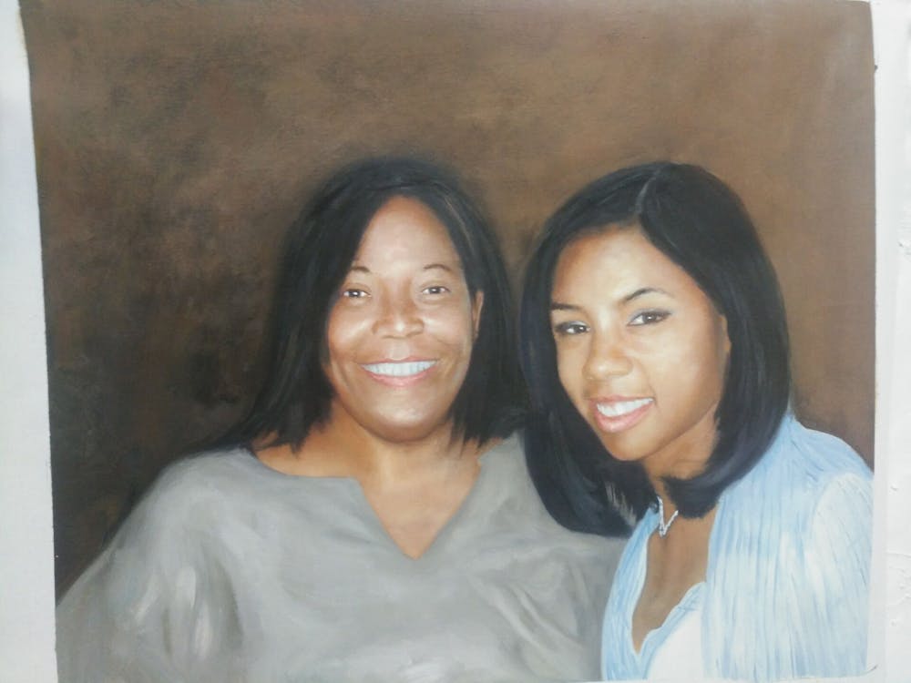 Artist-Rendered Painting