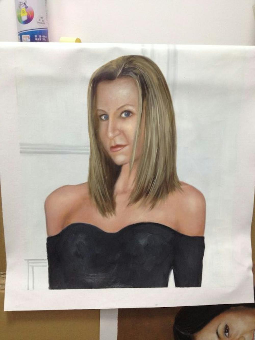 Artist-Rendered Painting