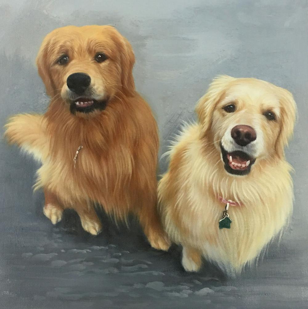 Artist-Rendered Painting