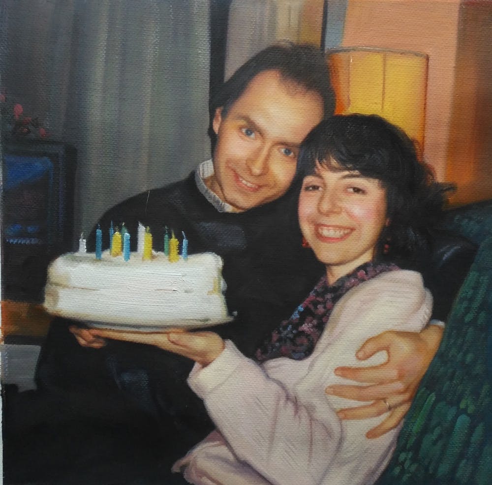 Artist-Rendered Painting