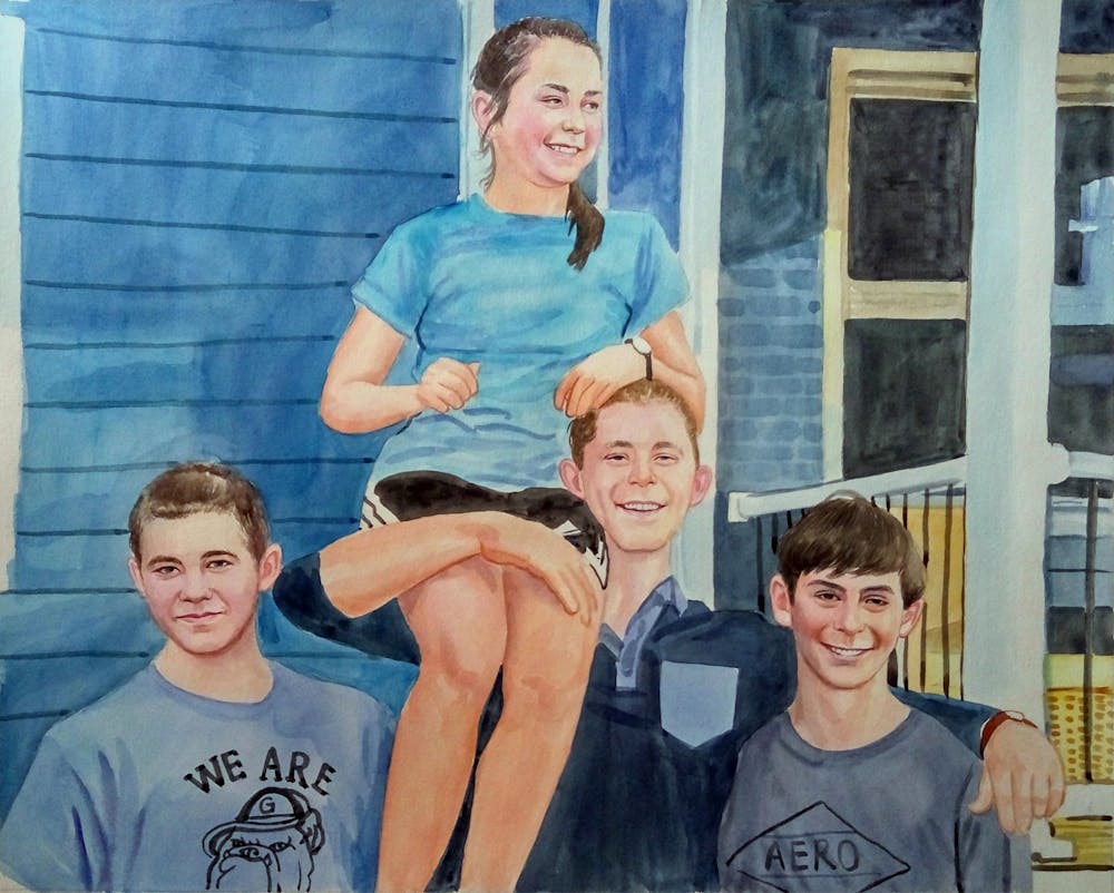 Artist-Rendered Painting