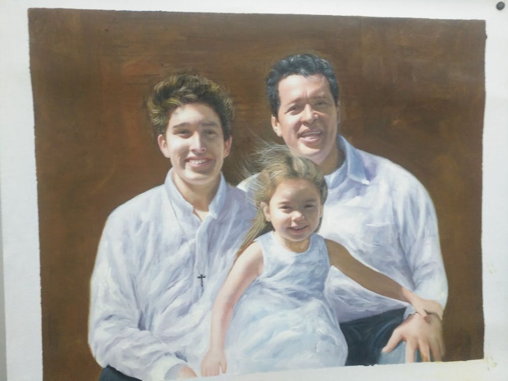 Artist-Rendered Painting