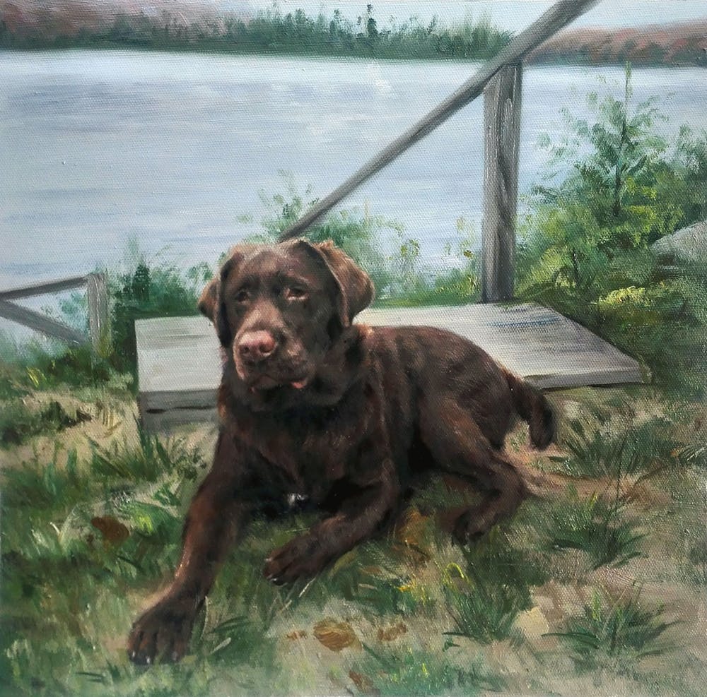 Artist-Rendered Painting