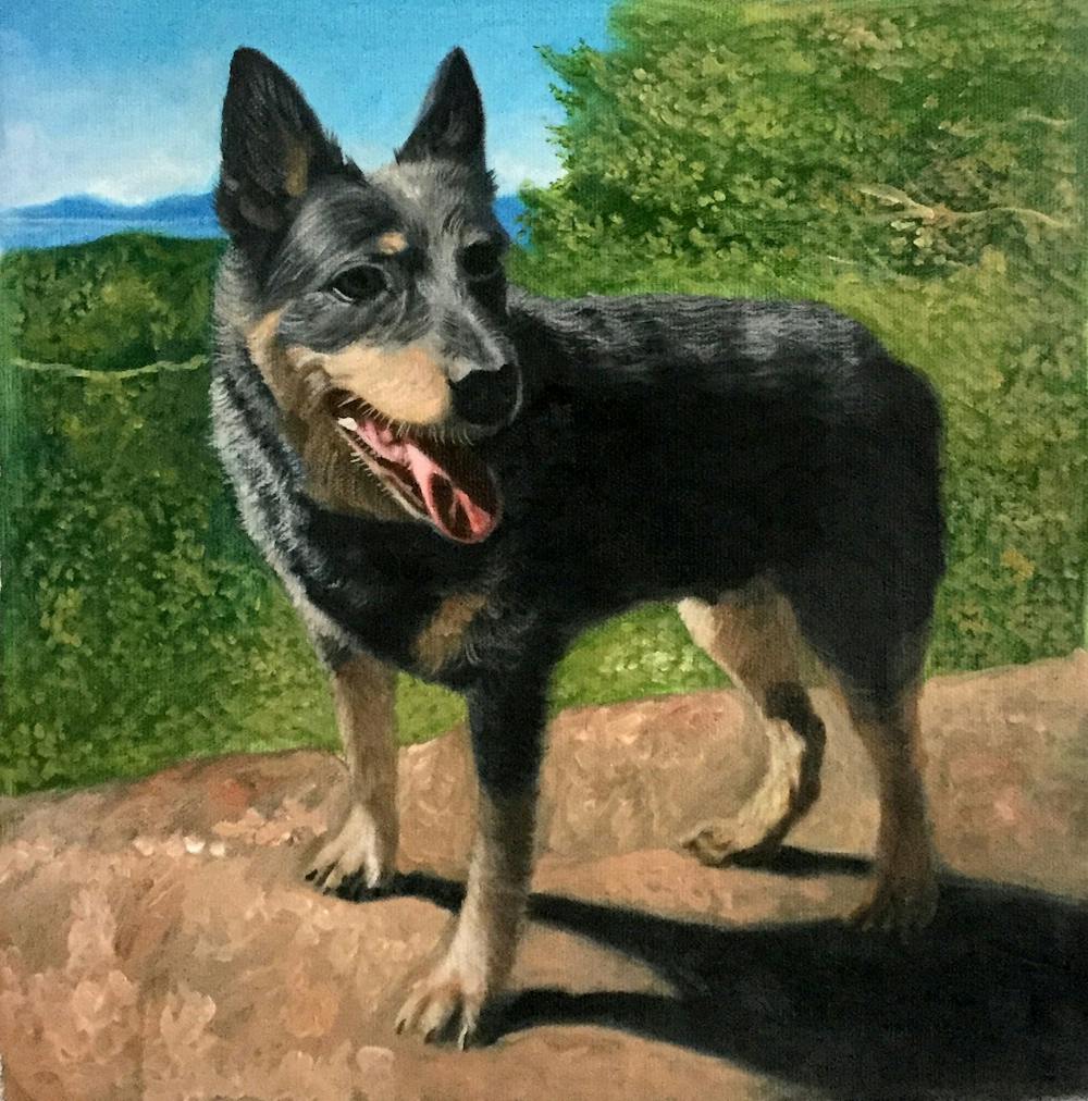 Artist-Rendered Painting