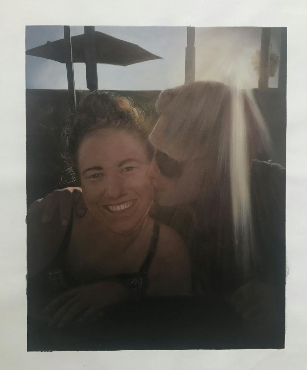 Artist-Rendered Painting