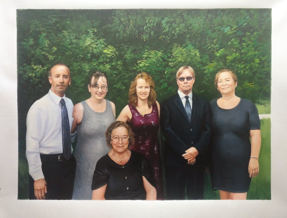 Artist-Rendered Painting