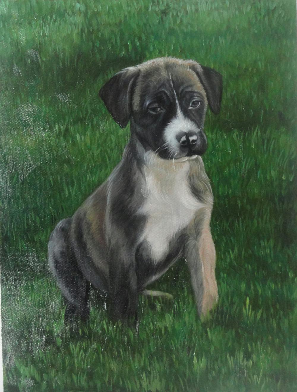 Artist-Rendered Painting