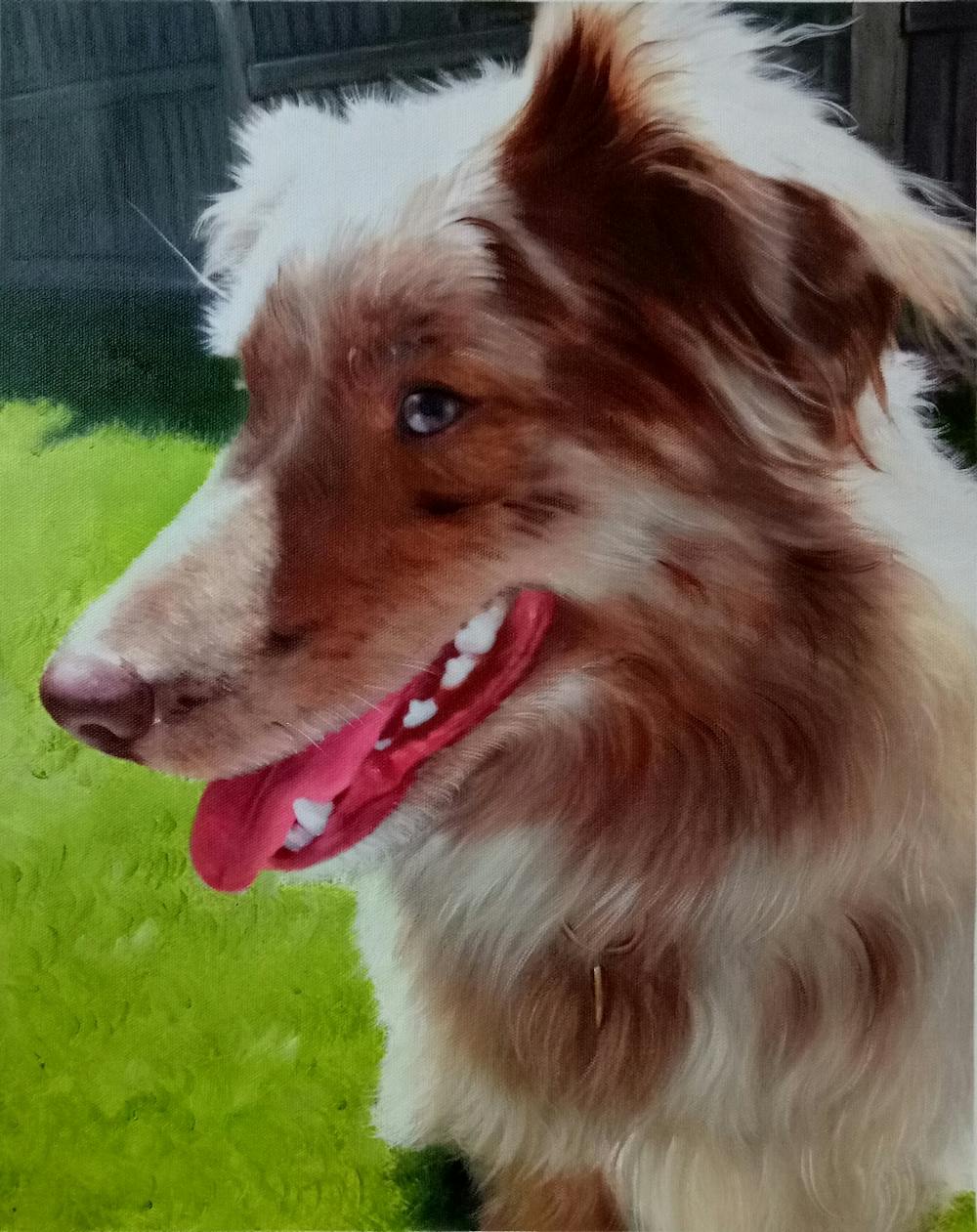 Artist-Rendered Painting