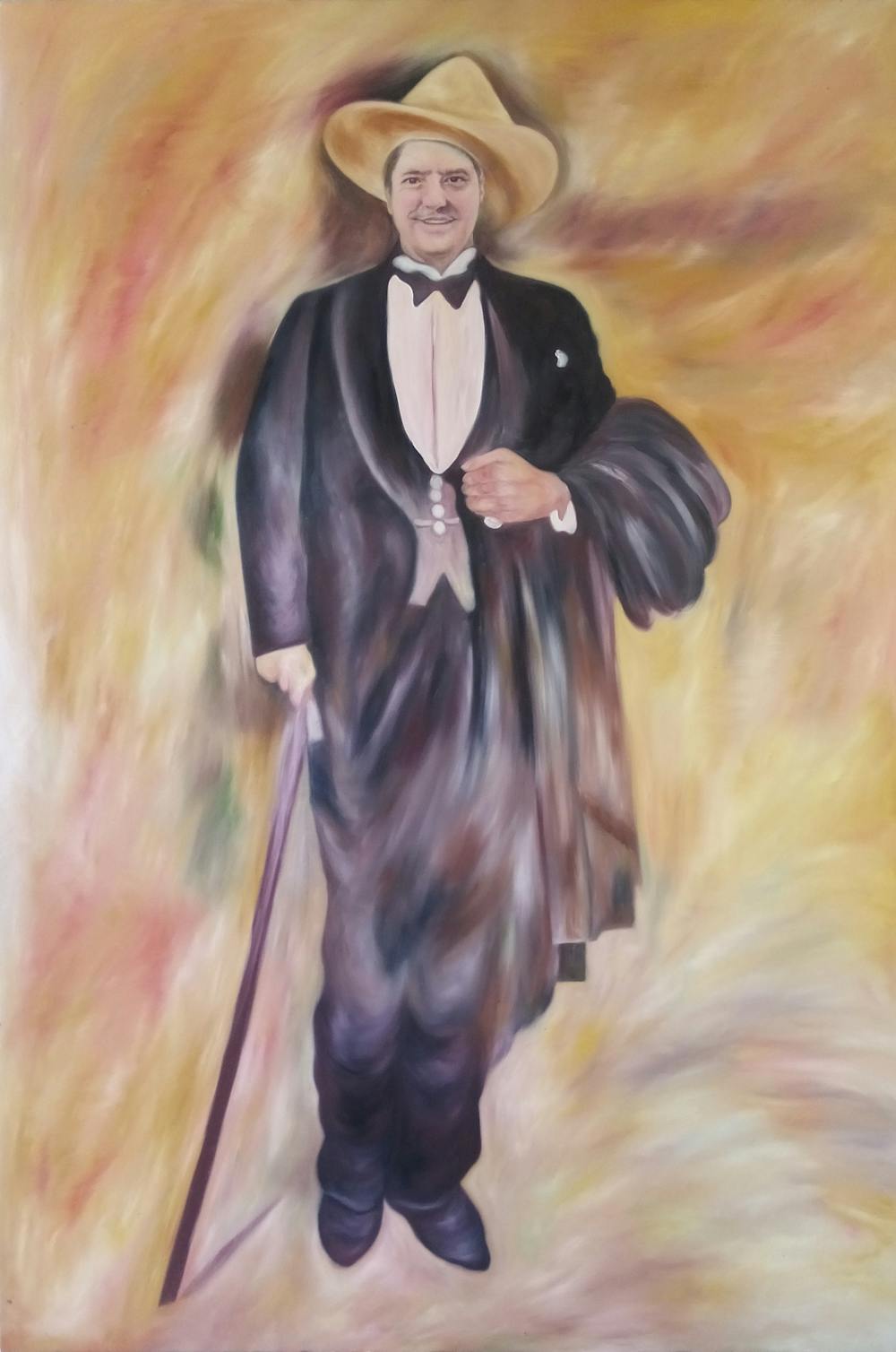 Artist-Rendered Painting