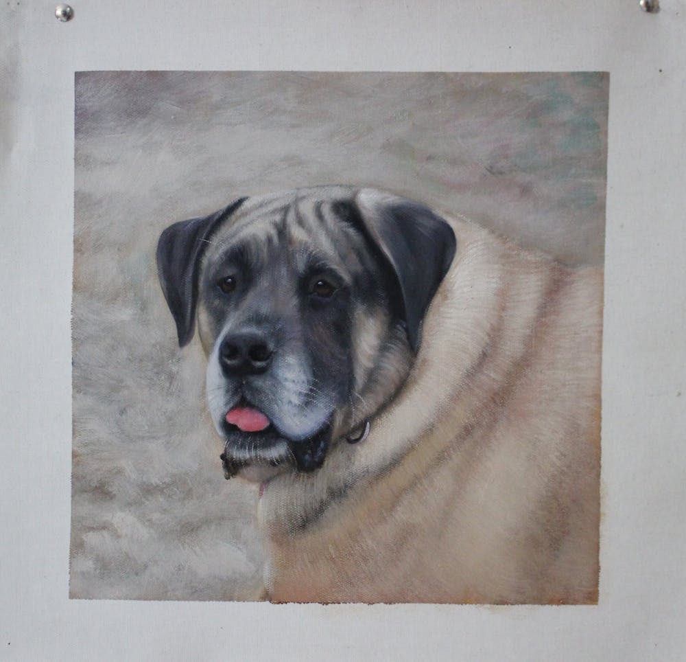 Artist-Rendered Painting