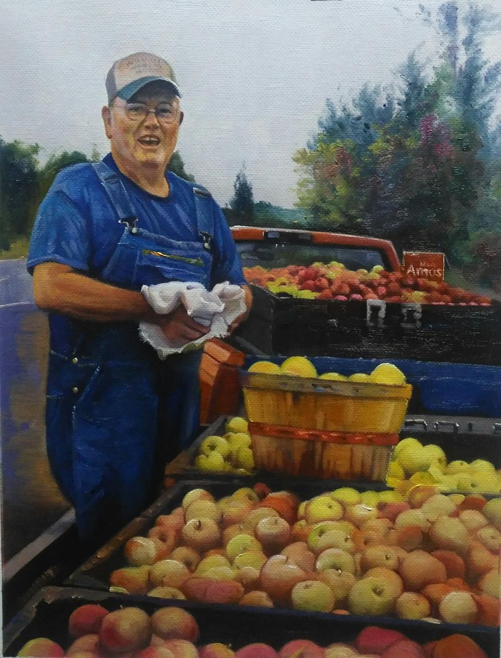 Artist-Rendered Painting