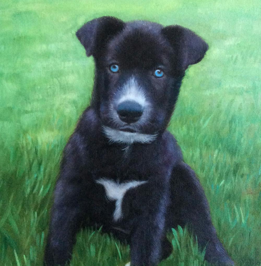 Artist-Rendered Painting