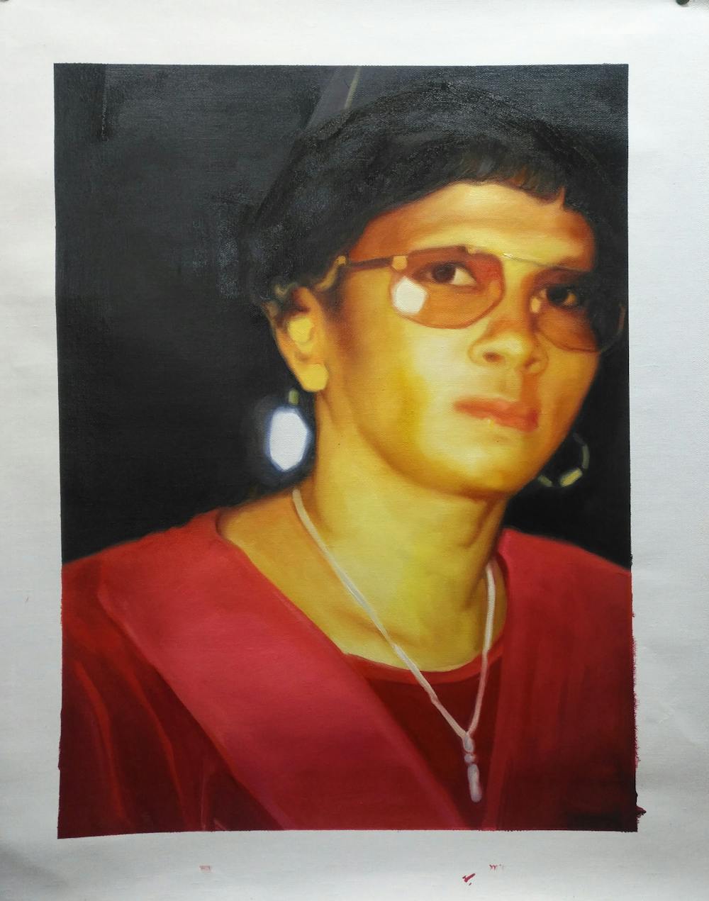 Artist-Rendered Painting