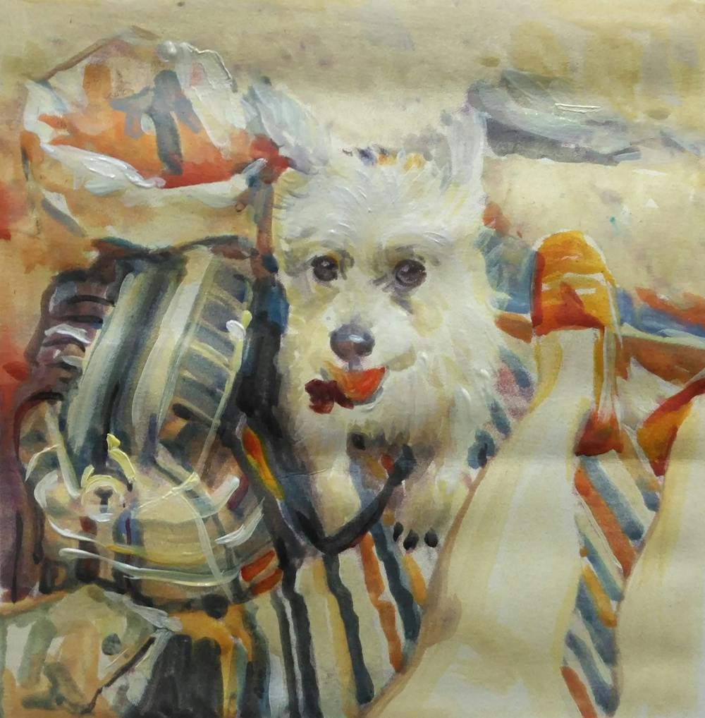 Artist-Rendered Painting