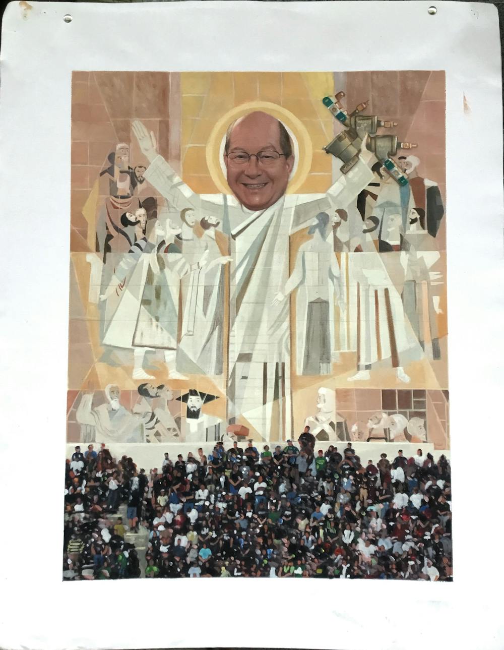 Artist-Rendered Painting