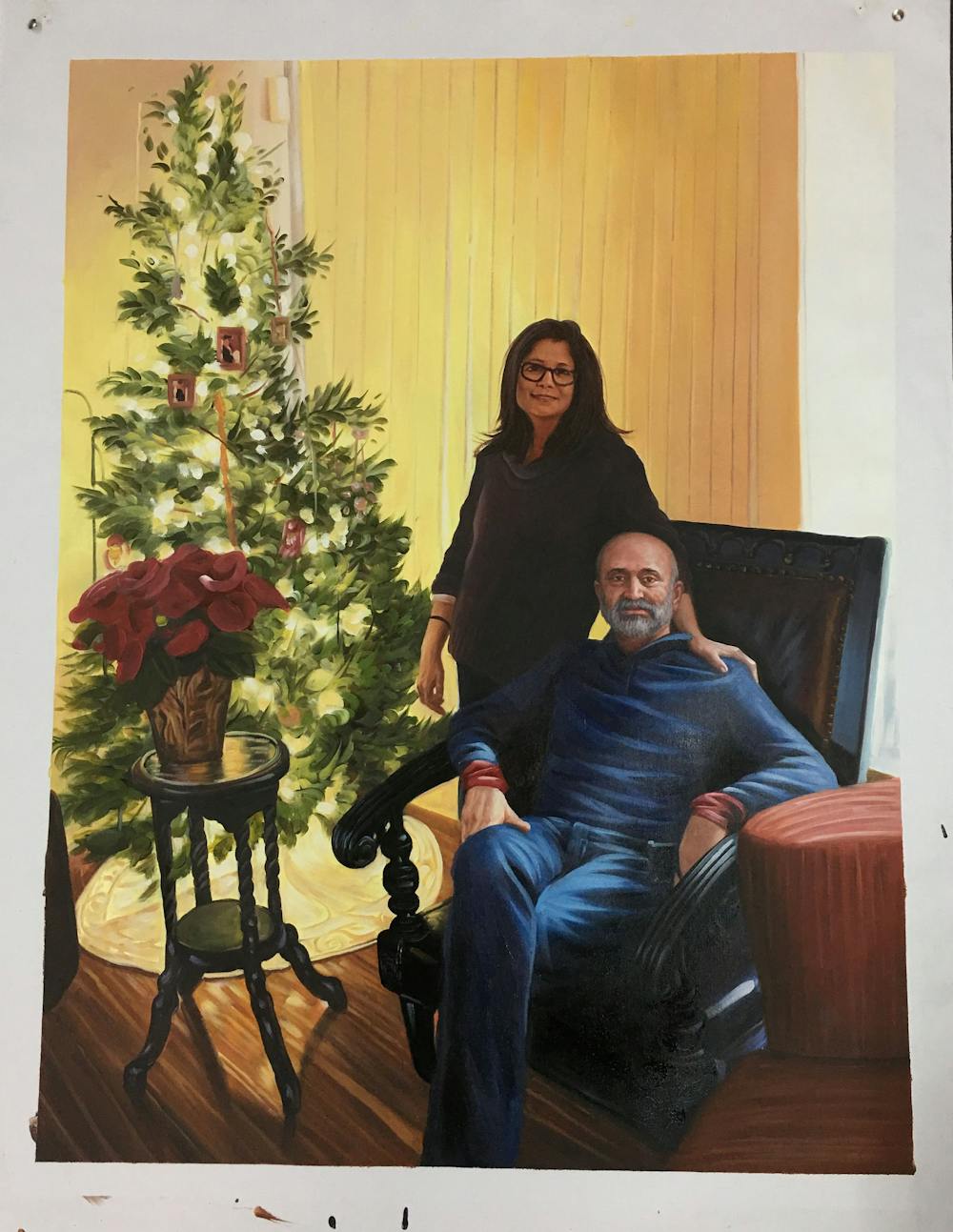 Artist-Rendered Painting