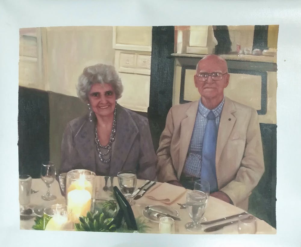 Artist-Rendered Painting