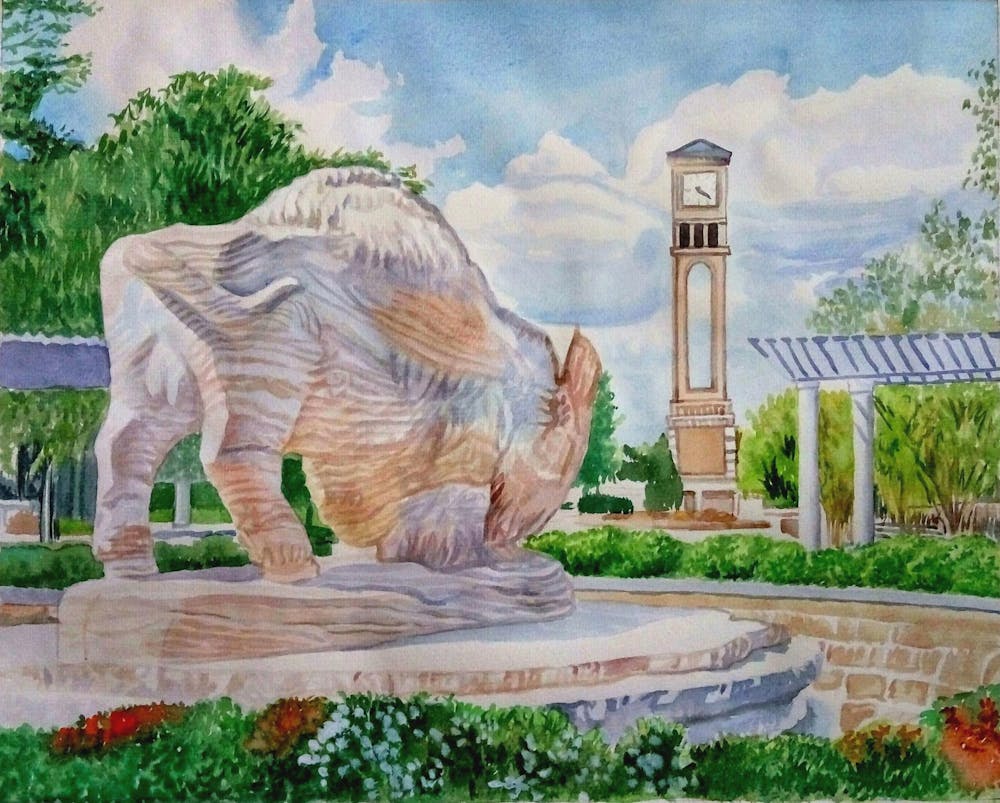 Artist-Rendered Painting