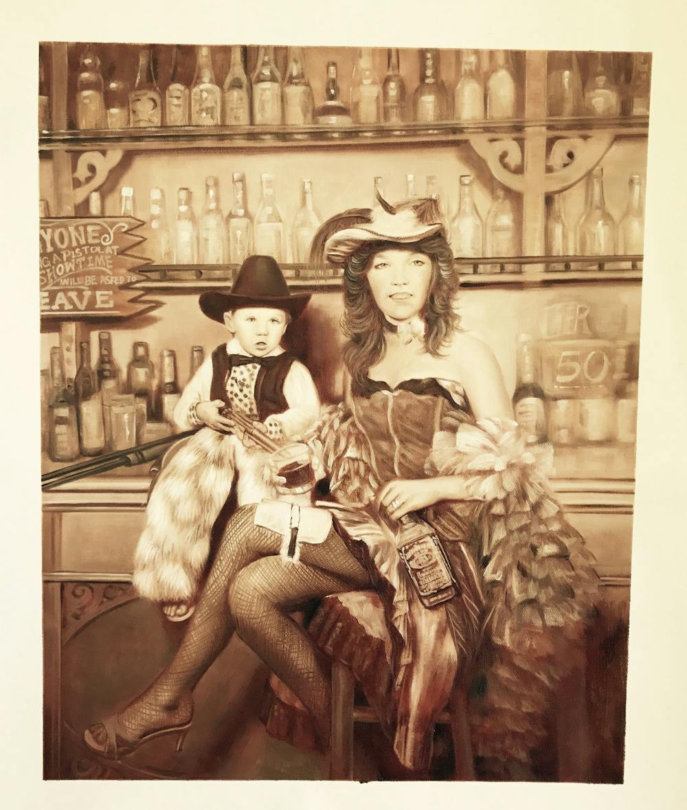 Artist-Rendered Painting