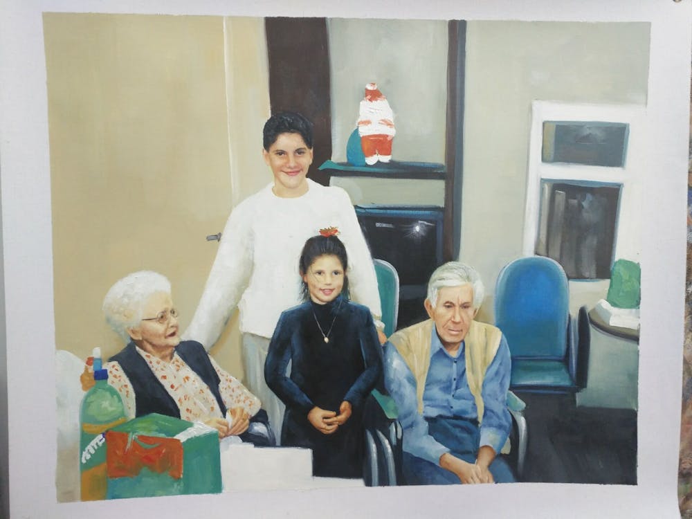 Artist-Rendered Painting