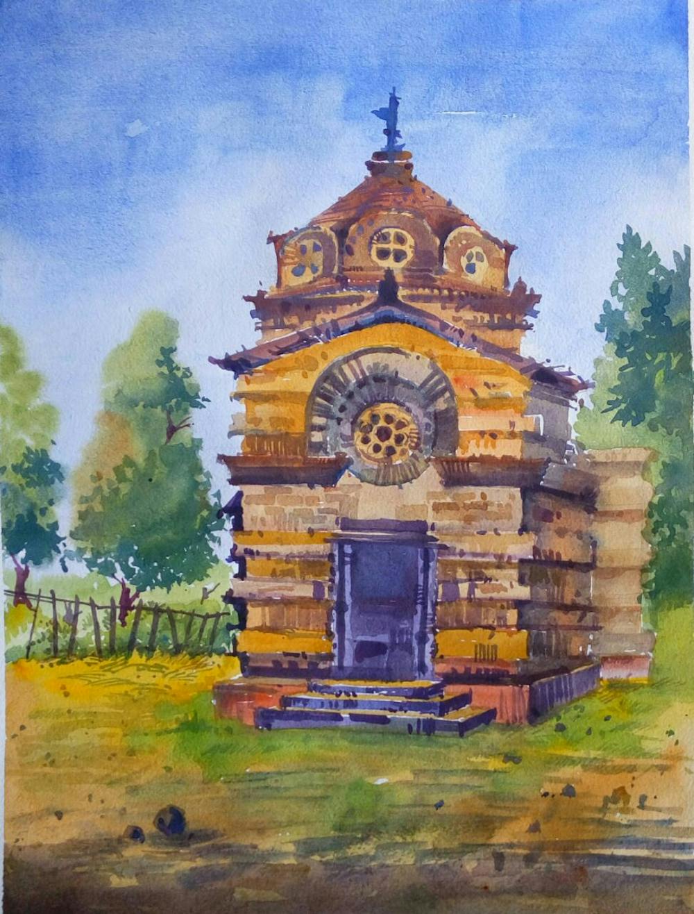 Artist-Rendered Painting