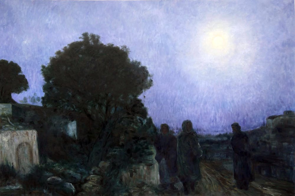 Artist-Rendered Painting