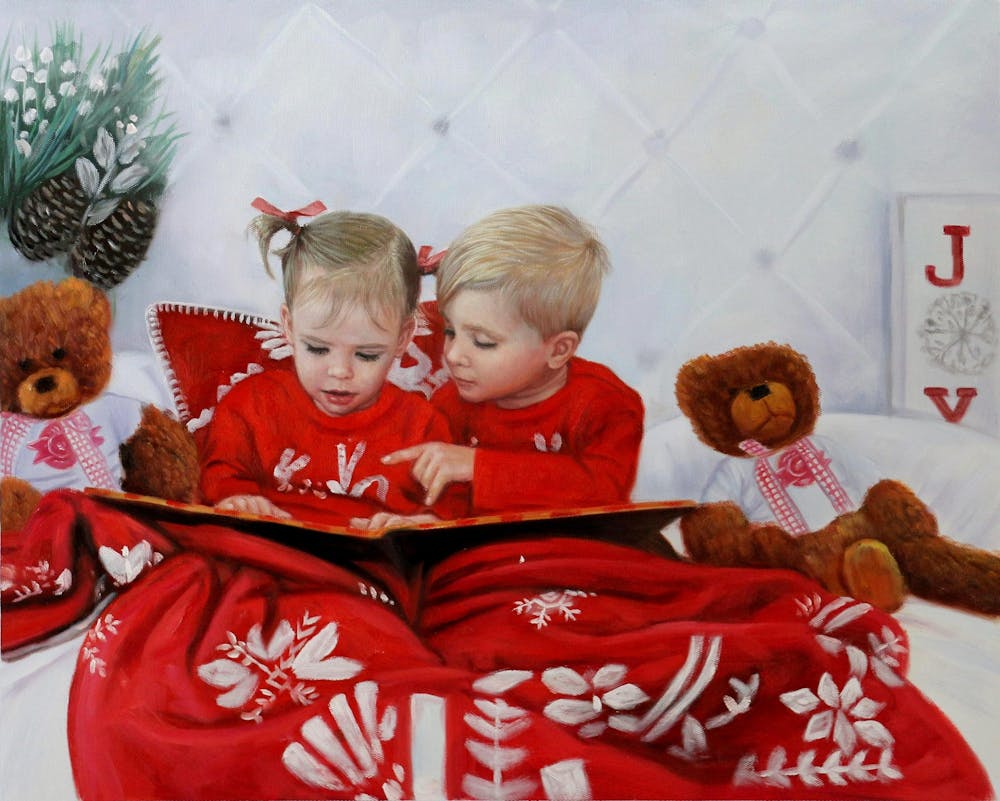 Artist-Rendered Painting