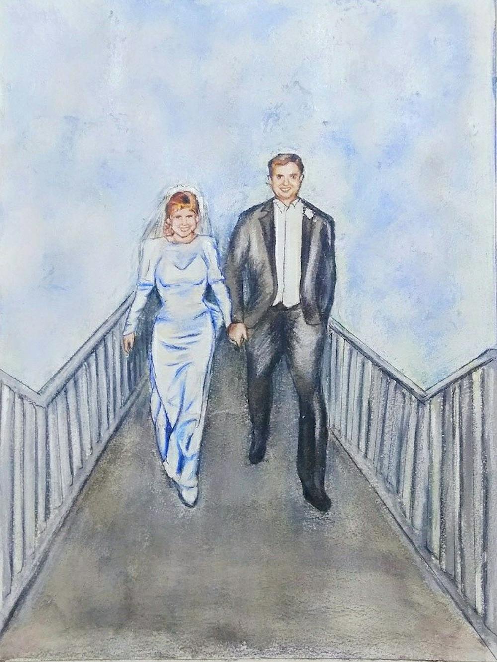 Artist-Rendered Painting