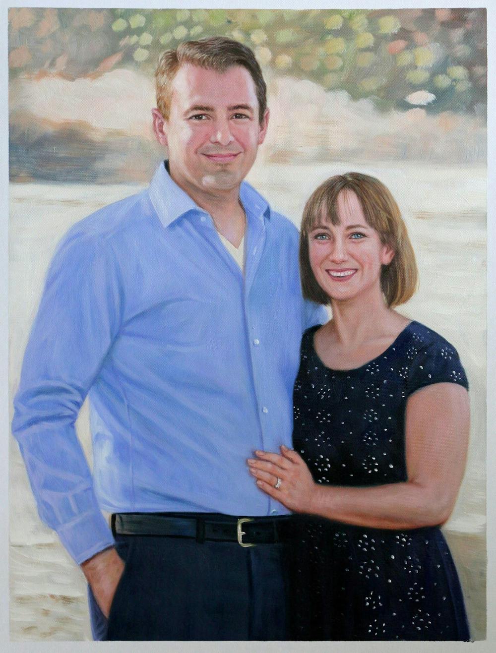 Artist-Rendered Painting