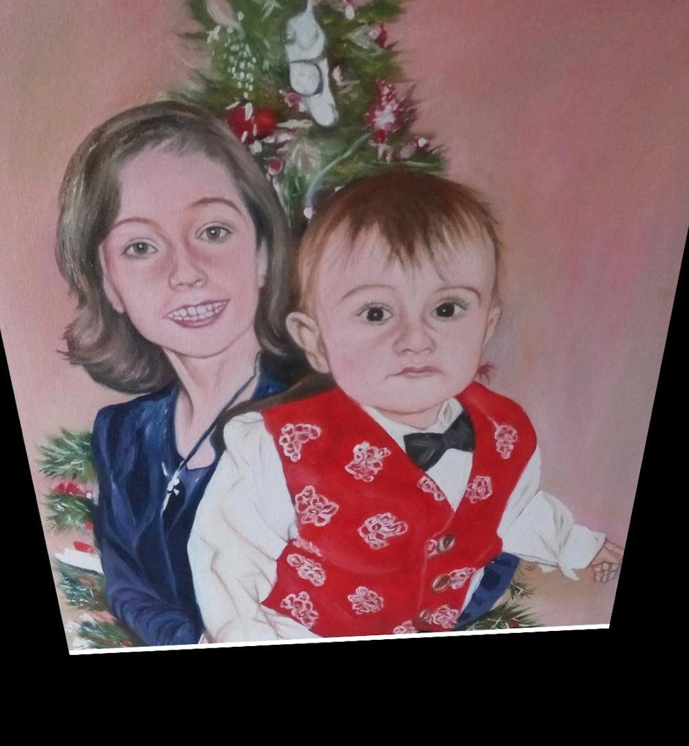 Artist-Rendered Painting