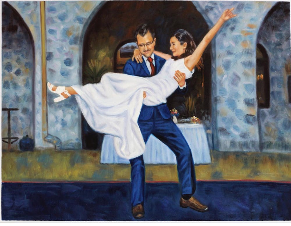 Artist-Rendered Painting