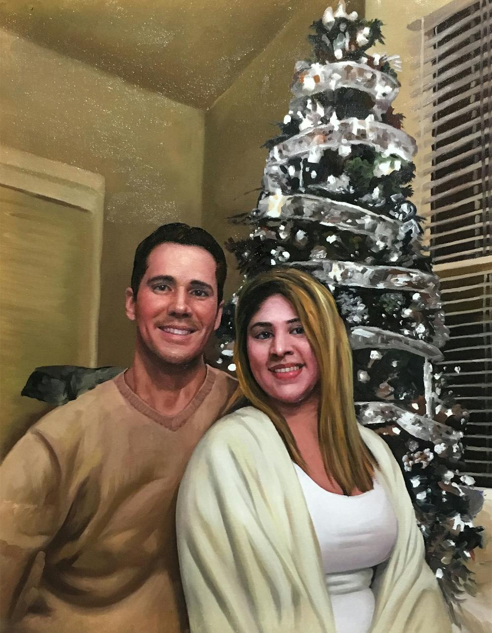 Artist-Rendered Painting