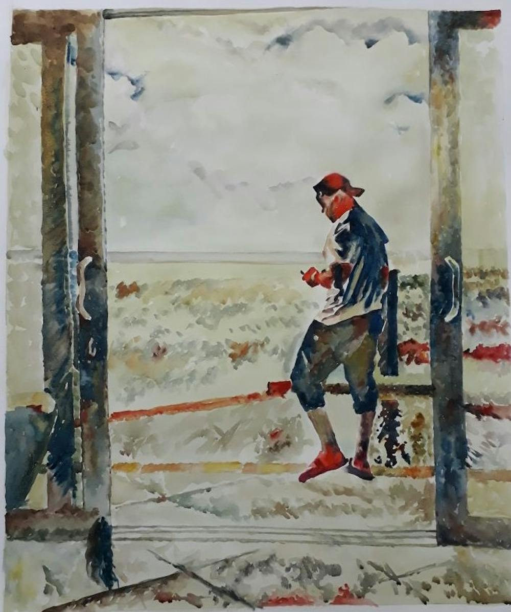 Artist-Rendered Painting