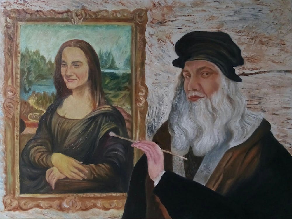 Artist-Rendered Painting