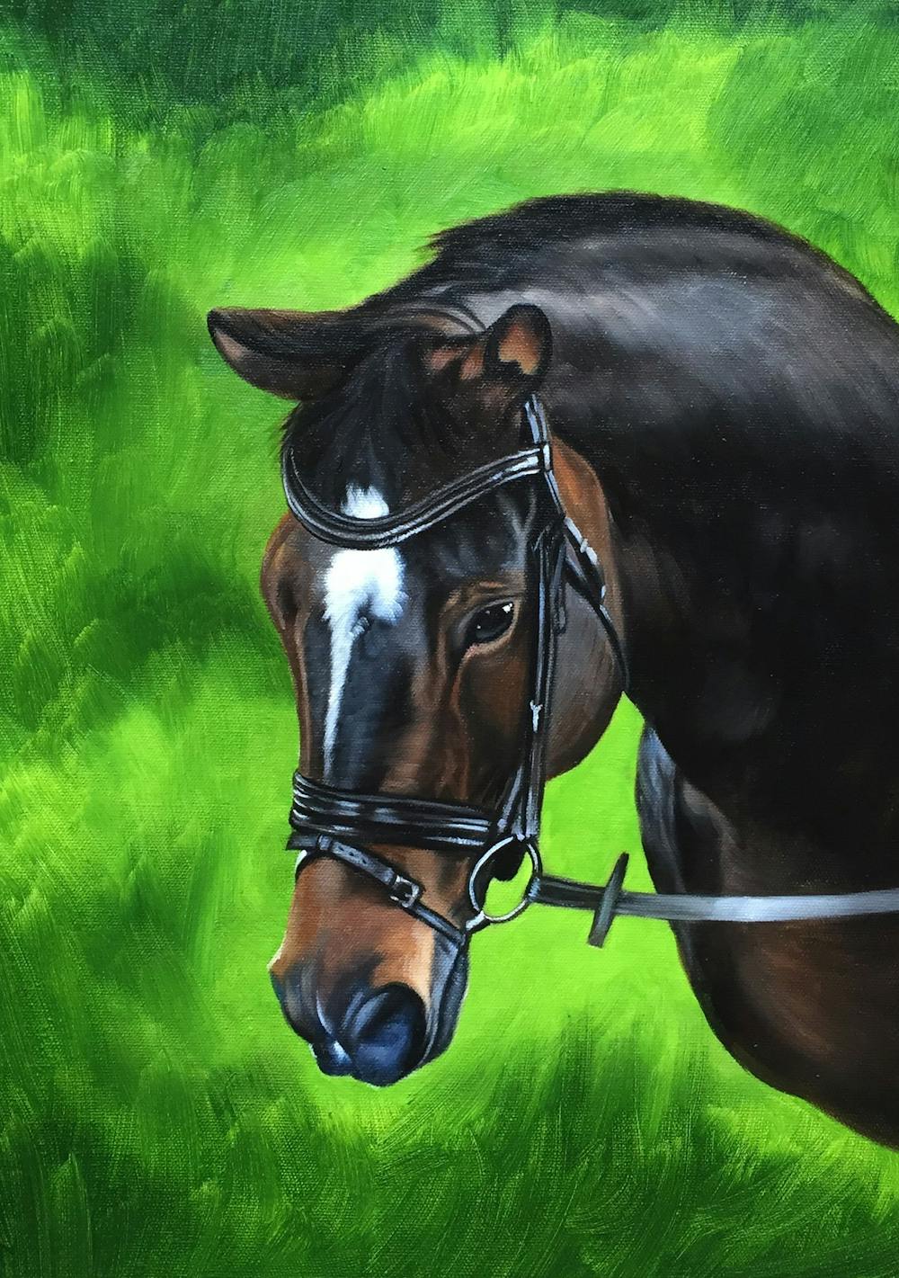 Artist-Rendered Painting