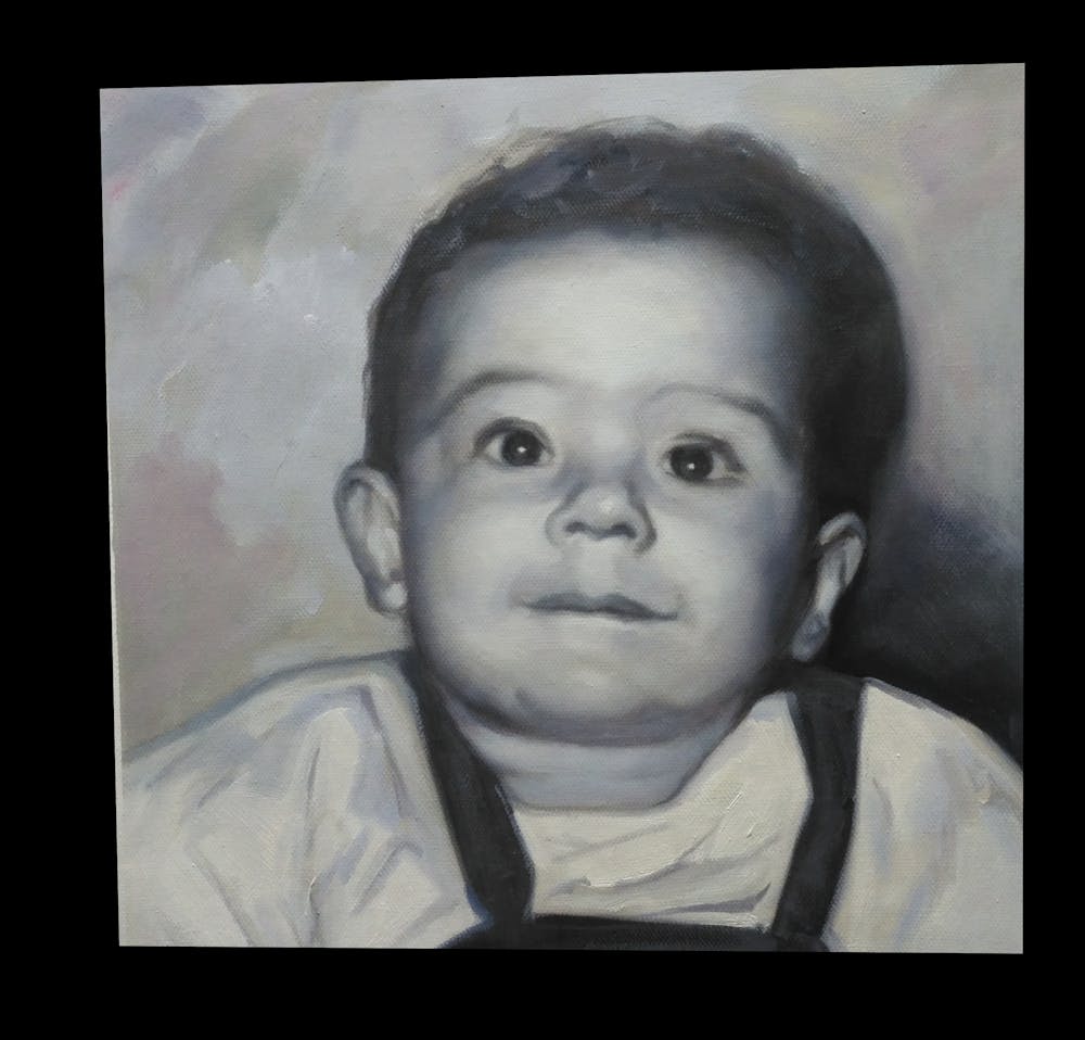 Artist-Rendered Painting