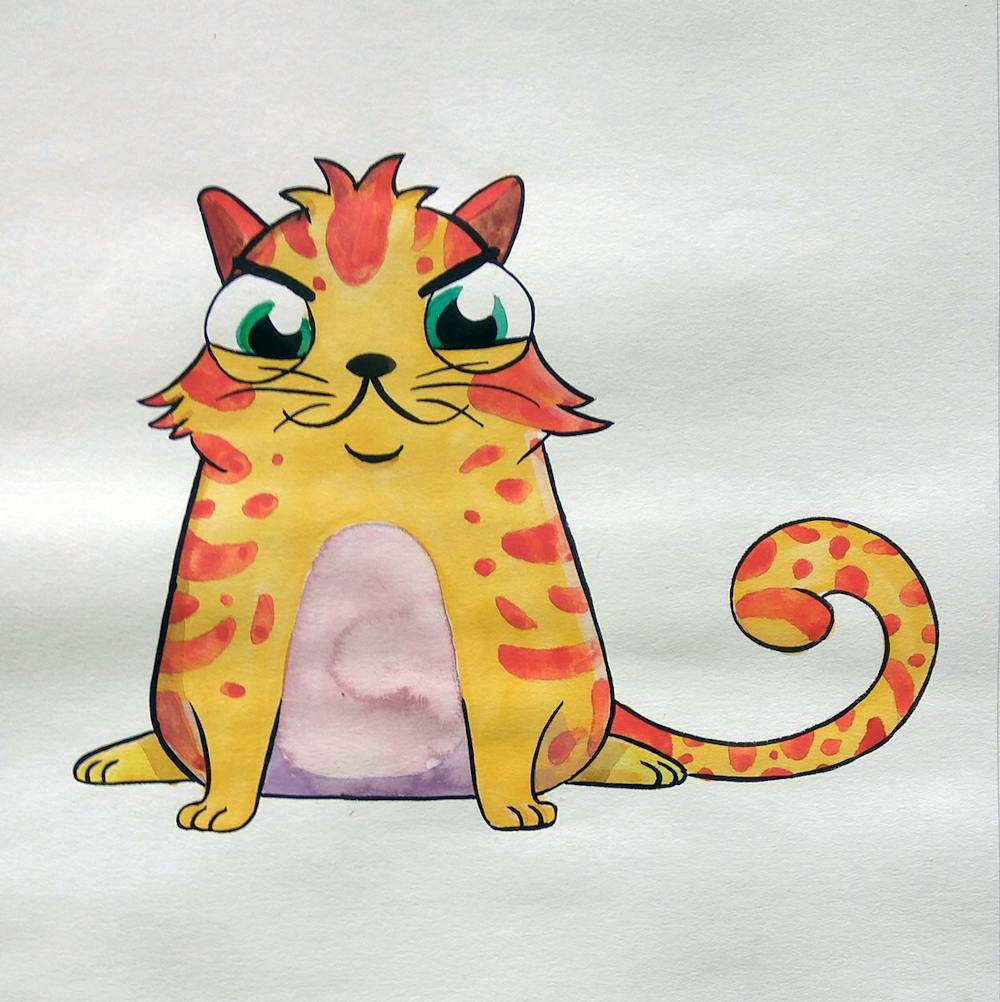 Artist-Rendered Painting