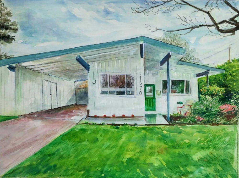 Artist-Rendered Painting