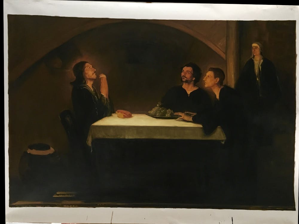 Artist-Rendered Painting