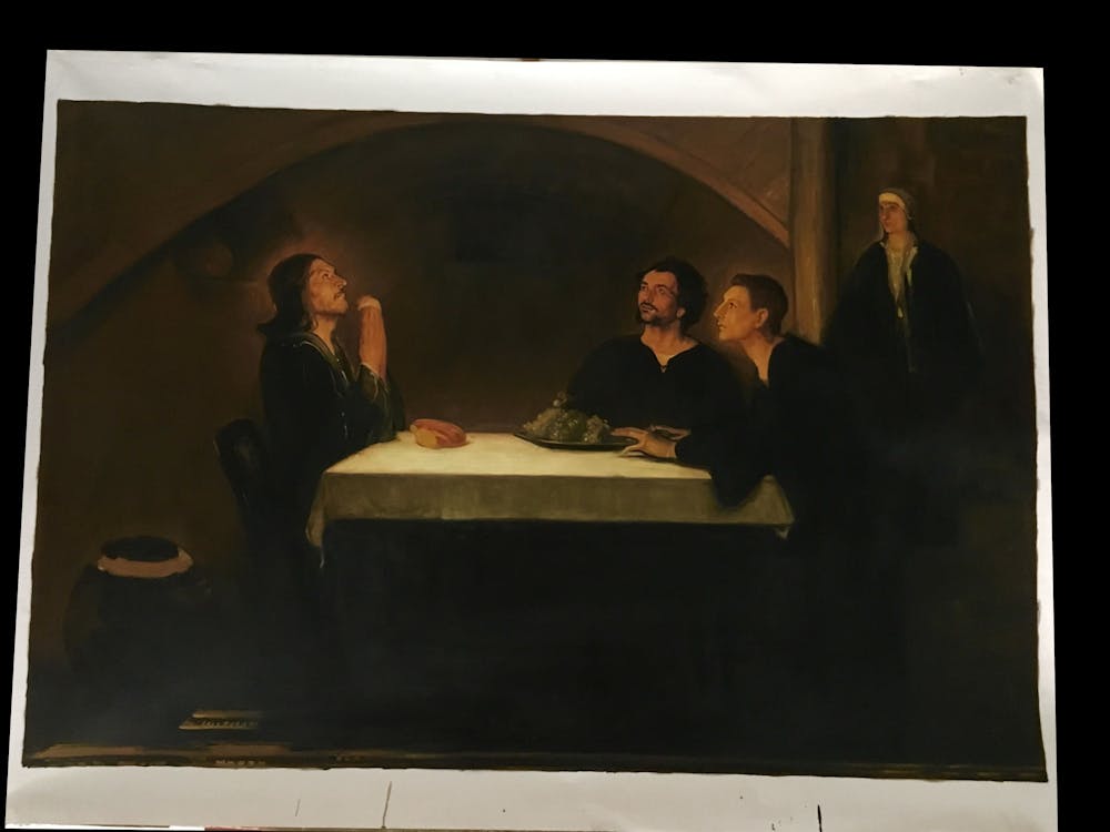 Artist-Rendered Painting